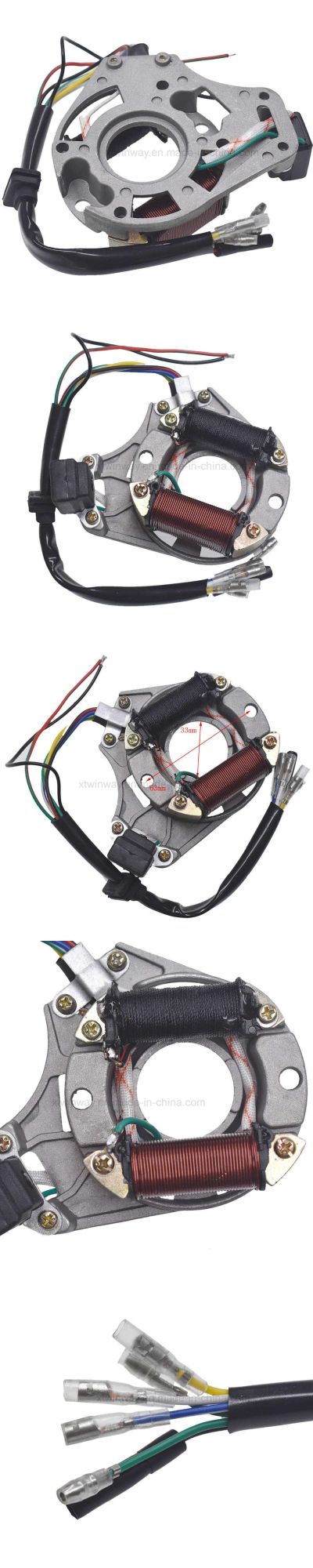 Ww-8139 Dy100 Motorcycle DC Magneto Stator Coil Generator Motorcycle Parts