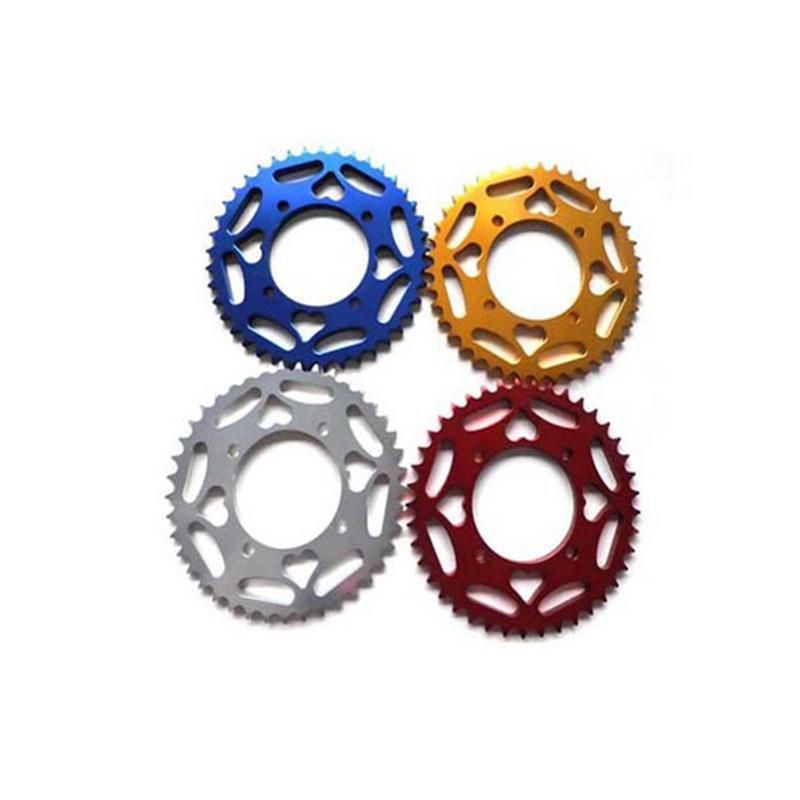 CNC Aluminium Alloy Motorcycle Dirt Bike Pit Bike Chain Sprockets