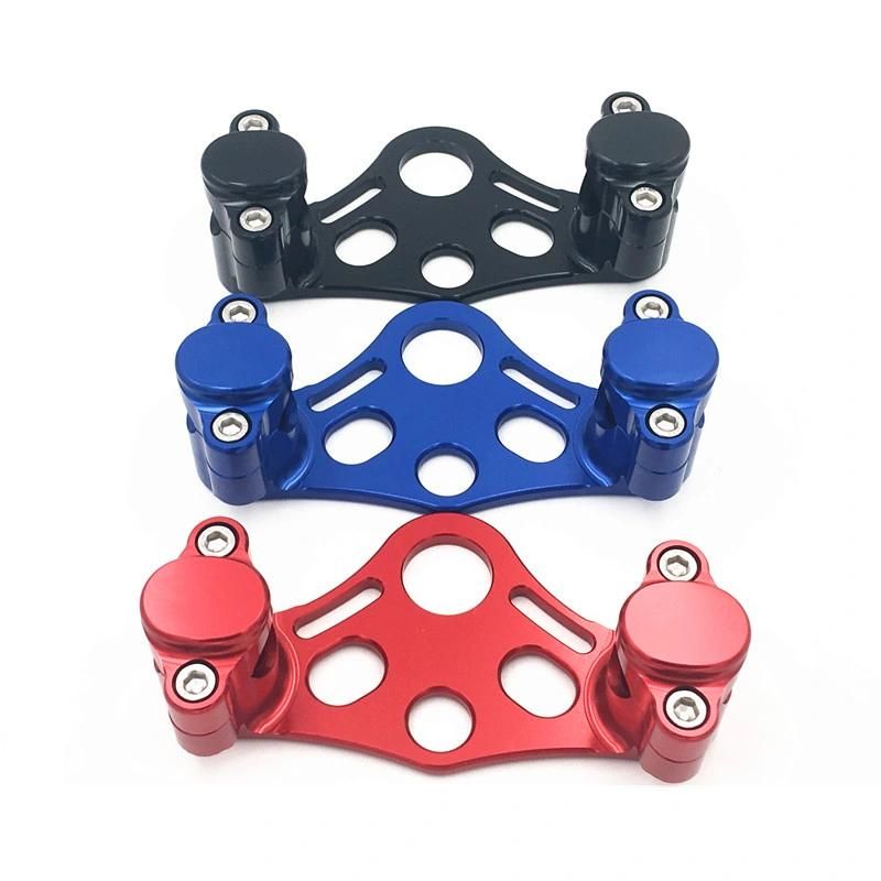CNC Billet Aluminum Speedway/Grasstrack Motorcycle Handlebar Clamp