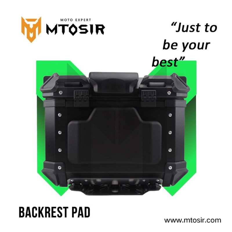 Mtosir High Quality Backrest Pad Universal Motorcycle Scooter Rear Confortable Pad Passenger Back Pad Cushion