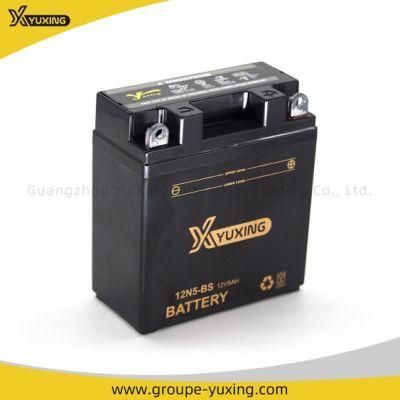 Motorcycle Parts 12n5-BS Maintenance Free Battery