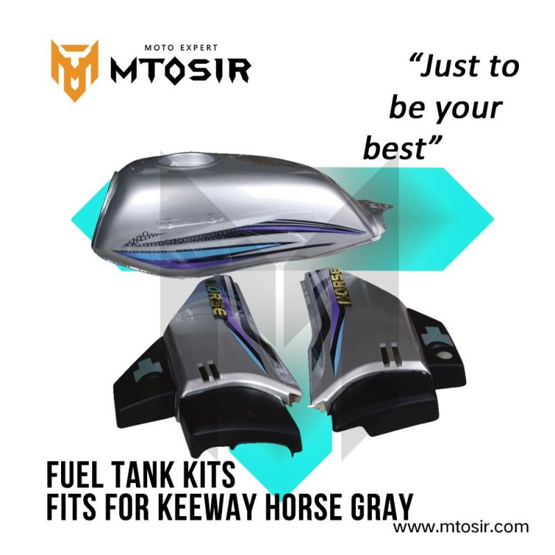 Mtosir Motorcycle Fuel Tank Kits Tiger Blue Side Cover Headlight Taillight Fender Motorcycle Spare Parts Motorcycle Plastic Body Parts Fuel Tank