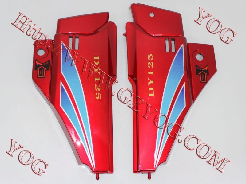 Yog Motorcycle Spare Parts Tank Side Cover for Ranguer150 Tvs Victor Glx125 Gxt200
