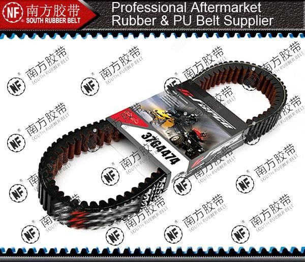 Motorcycle Banded Rubber Raw Edged Cogged Industrial Wrapped Transmission Drive Ribbed Automotive Parts Tangential Timing Poly Power V Belt