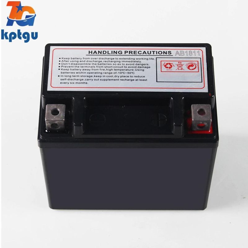 Yt5-12V5ah Totally Maintenance-Free AGM Scooter Battery Rechargeable Lead Acid Motorcycle Battery