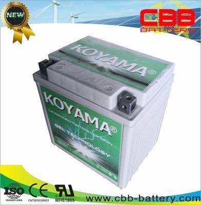 Gel Technology Yix30L-BS Maintenance Free Gel Motorcycle Battery