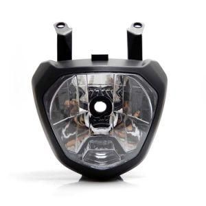 Fyamt118 Motorcycle Light LED Angel Eyes Headlight for Mt-07 2014-2016
