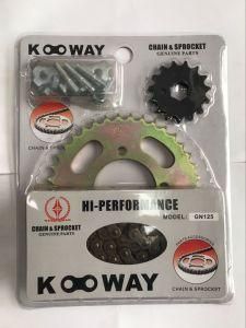 Chain and Sprocket for Motorcycle