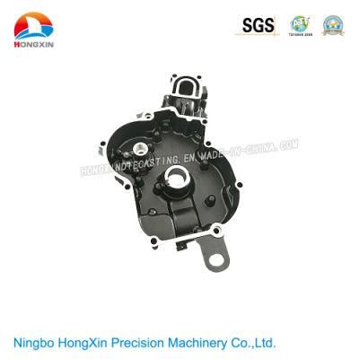 Customized Aluminum Hpdc Motorcycle Engine Crank Case with Powder Coating