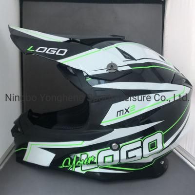 2019 New Graphic off Road Motorcycle Helmet with DOT Certification