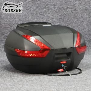 High Quality Motorcycle Parts Top Case Motorcycle Tail Box with LED Light