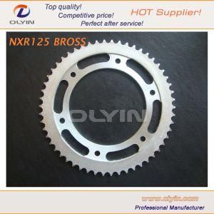 Motorcycle Parts, 54t Motorcycle Complete Chain Sprocket for Nxr125 Bross