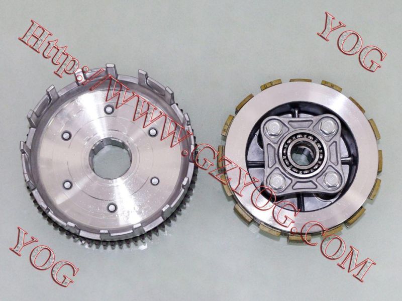 Motorcycle Spare Parts Engine Clutch Center with Gear Complete for Ax100, CB125, Cg150