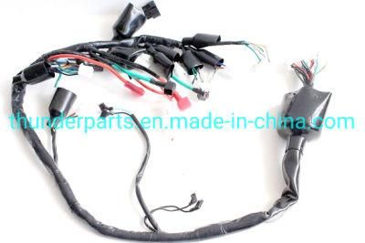 Motorcycle Wire Harness/Ramal Completo Instalacion Sistema Electrico Qingqi Qm200gy, Crypton T105 T110, Ybr125, Fz16