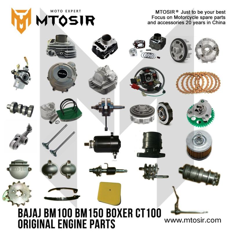 Mtosir Cylinder Fits for Bajaj Bm150 Motorcycle Parts High Quality Motorcycle Spare Parts Engine Parts