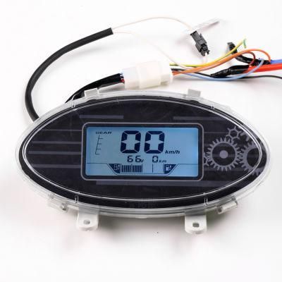 48V - 72V Electric Motorcycle / Scooter Speedometer / LCD Display for Universal