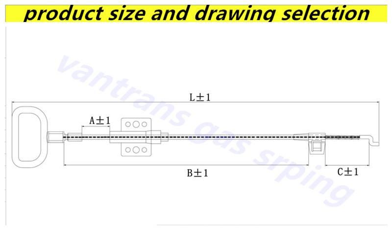 Button Lock Cable Connector for Gas Spring Angle controller