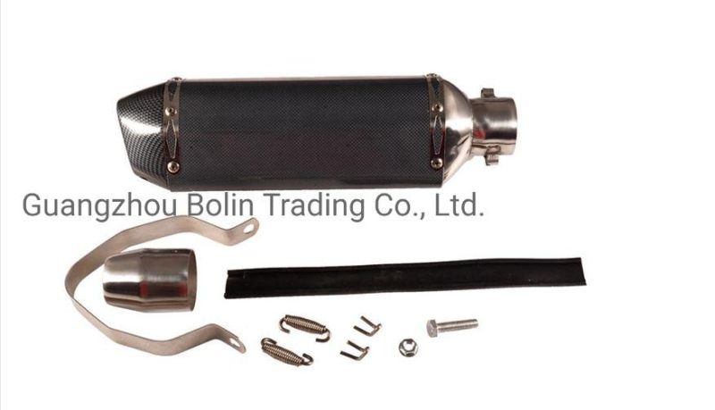 Universal Modified Carbon Fiber Motorcycle Exhaust Muffler Tube
