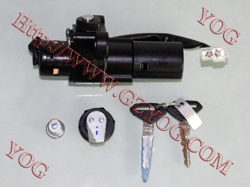 Yog Motorcycle Parts Ignition Switch Complete for Bajaj Bm100 Bm150 Boxer