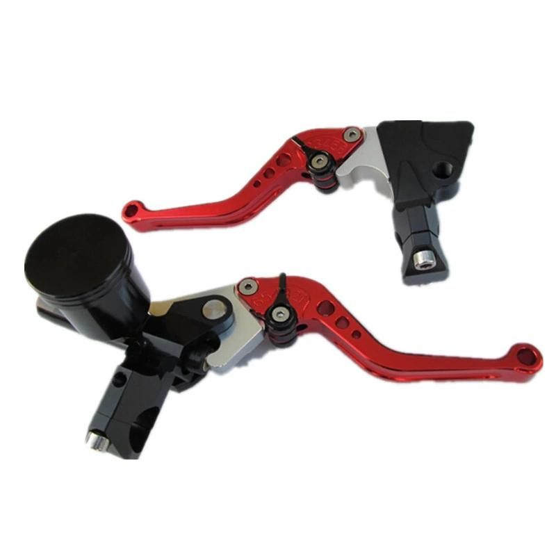 Aluminum CNC Machined Motorcycle Adjustable Brake Lever