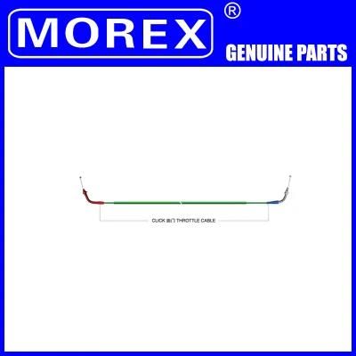 Motorcycle Spare Parts Accessories Morex Genuine Control Cable for Click Clutch Throttle Brake Speedometer