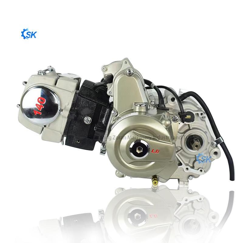 Hot Selling Lifan Horizontal 140cc Motorcycle Engine Suitable for Motorcycle off-Road ATV Engine 140 Automatic Clutch (horizontal air cooling)