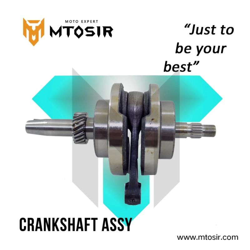 Mtosir High Quality Motorcycle Crankshaft Assy Fit for Cg125 Gy6 Gn125 Ax100 Titan Fz16 Scooter Universal Motorcycle Accessories Motorcycle Spare Part