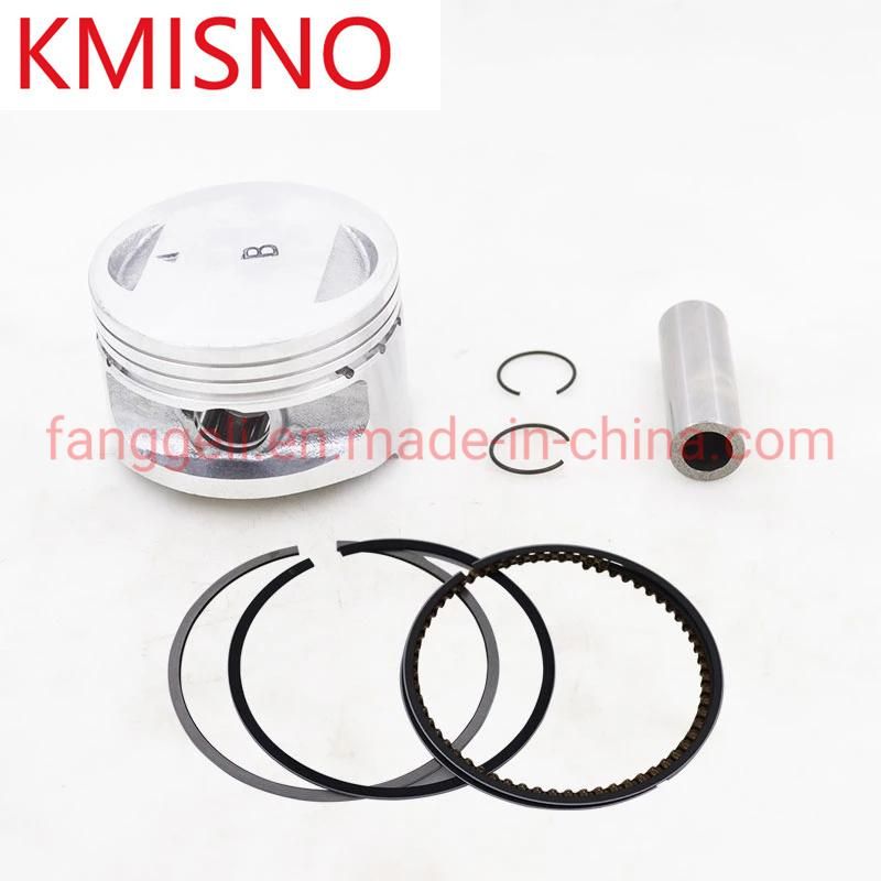 Motorcycle 62mm Piston 15mm Pin Ring 1.0*1.0*2.0mm Set for Zongshen Tsunami Cg200 200 Piaggio Pz150 Pz 150 engine  Spare Parts