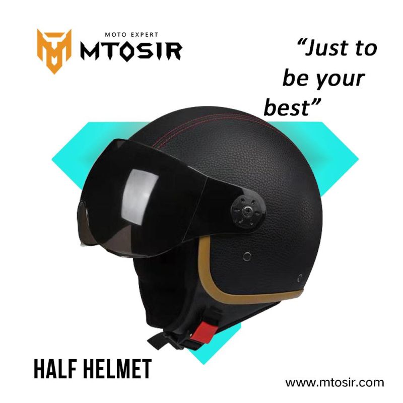 Mtosir Motorcycle Helmet Four Seasons Universal Half Face Open Face Bicycle Motorcycle Helmet