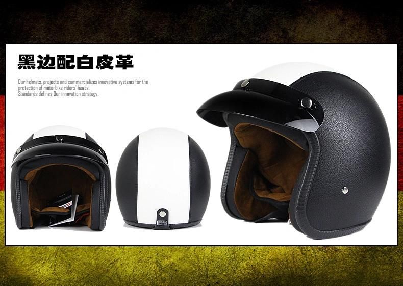 High Quality Hlaf Face Motorcycle Helmet From China, ABS, DOT, ECE, Factory Price