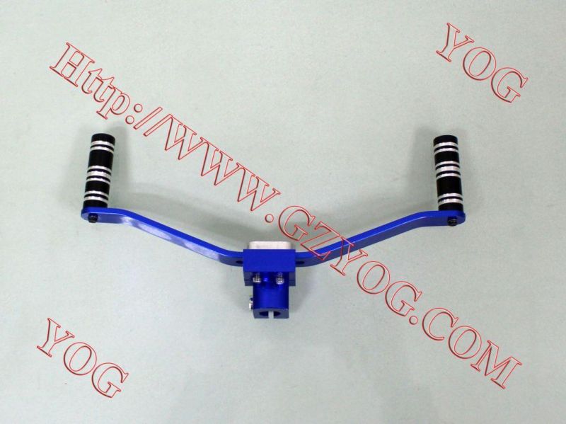 Yog Motorcycle Parts Motorcycle Shift Pedal for Cg125 Alluminum Material Golden Color
