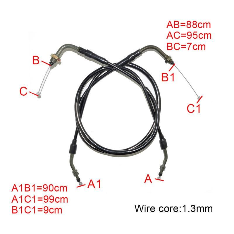 Motorcycle Accessories Wire Throttle Line Cable for Benelli Bj600