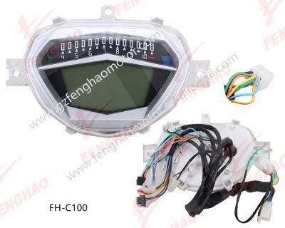 Factory Directly Sale Motorcycle Parts Speedmeter Honda C100/Cm125/Dio