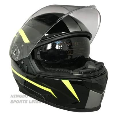 Factory Direct DOT ECE Full Face Motorcycleh Helmet for Men