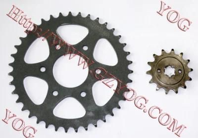 Yog Motorcycle Parts Sprocket Kit Chain Set for Bajaj Pulsar 200ns Hj125 Xtz125