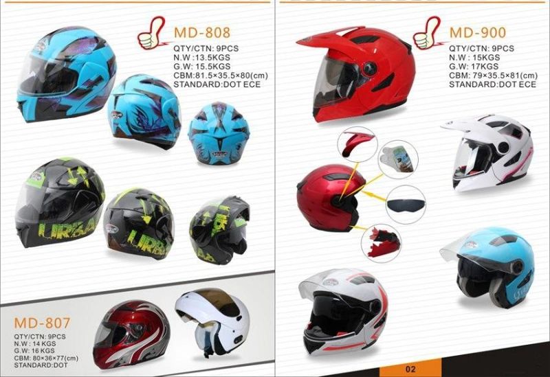 Racing Helmet Motorcycle Helmet of DOT Helmet