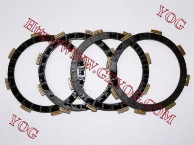 Yog Motorcycle Parts-Clutch Friction Plate for Cg125 150 250 Cbf150 YAMAHA Ybr125 Fz16 Suzuki Ax100 Bajaj Boxer Pulsar135 Tvs Star Hlx125