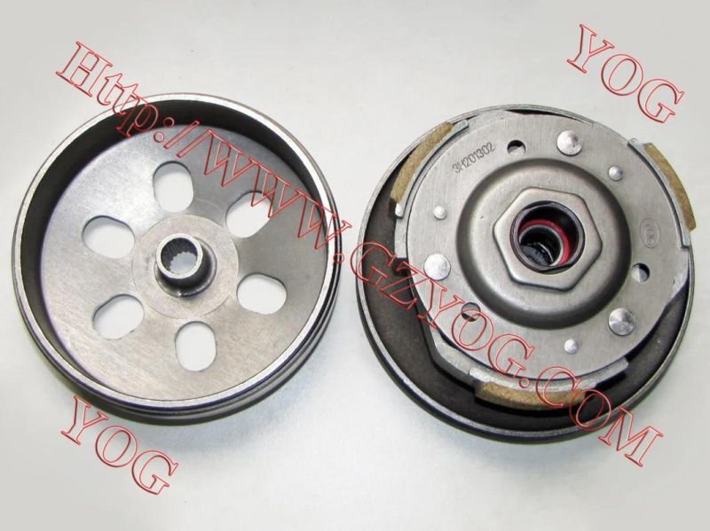 Motorcycle Parts Zapatos De Embregue Clutch Set Clutch Assy Zy125 Cuxi115 Gy6-125