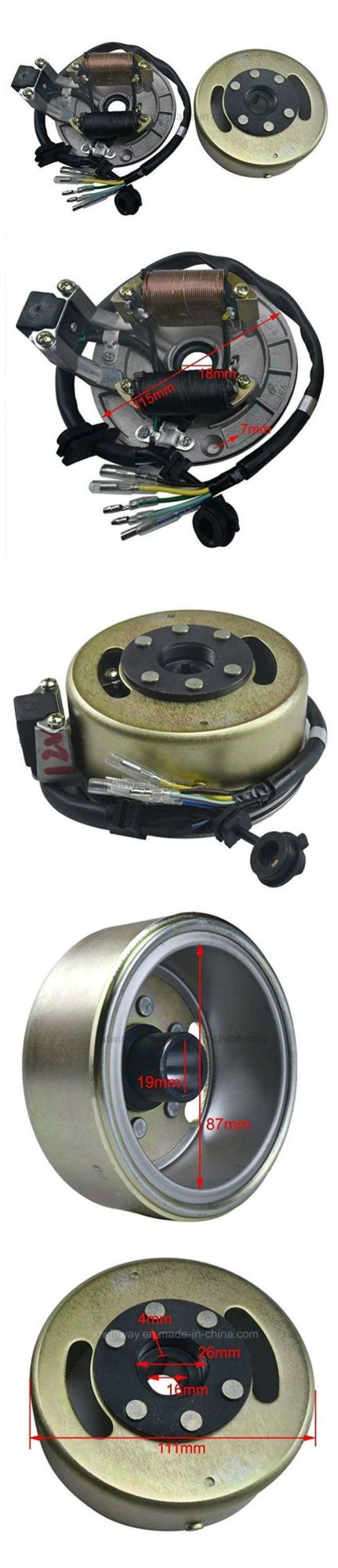 Dy100 Magneto Stator Ignition Generator Plate Motorcycle Parts