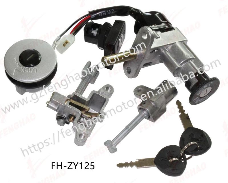 Hot Popular Motorcycle Parts Lock Set YAMAHA Xr250/Ybr125/Zy125/Jog50