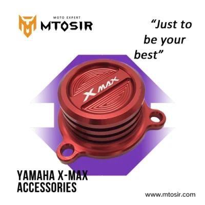 Mtosir Motorcycle Aluminium Alloy Oil Filter Cover YAMAHA X-Max Spare Parts Multi-Colors Oil Filter Cover