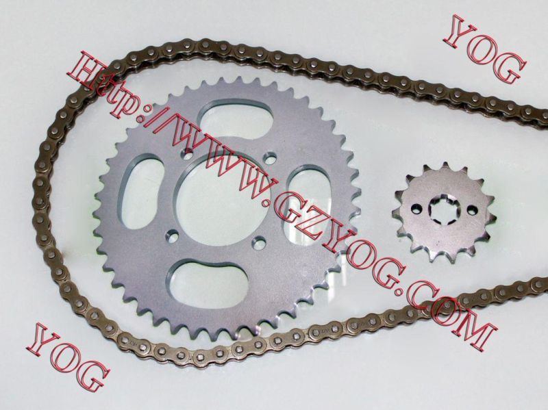 Motorcycle Parts Motorcycle Chain Sprockets Set Titan150 Brazilian Motorcycle for Honda