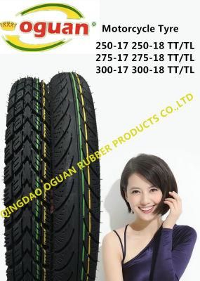 (300-17 300-18) Wholsale Motorcycle Tyre with Inner Tube