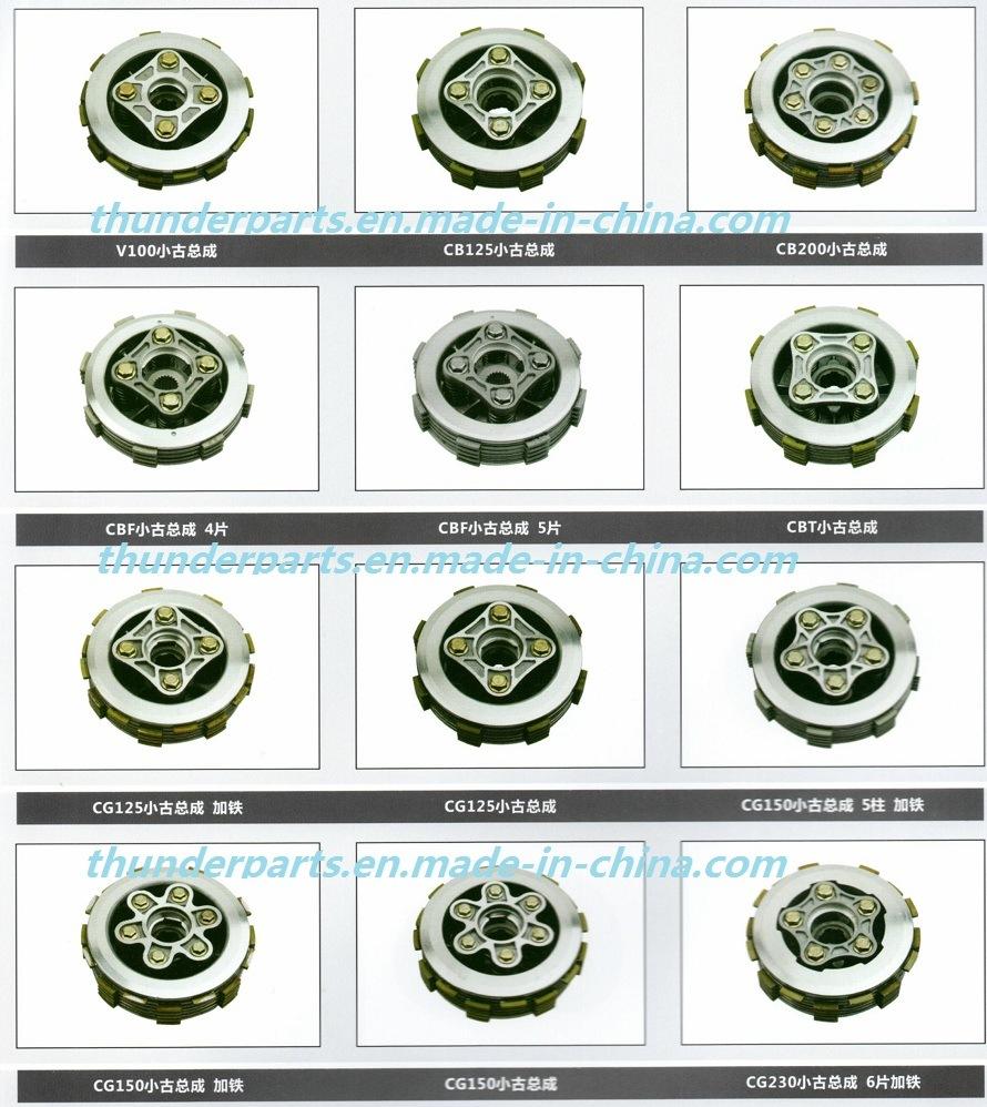 Motorcycle Clutch Assy/Canasta De Embrague Completo/Centrifugo/Variador/Cremallera Qm200gy, En125, An125, GS125, Yes125