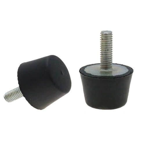 Female Thread Rubber Mounts Isolators Anti Vibration Rubber Block Rubber Buffer