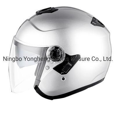 New Style Double Visor Half Face Motorbike Helmet with ECE &amp; DOT Certification