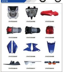 Plastic Parts Bodywork Body Parts for Motorcycle Xtz125 Xtz250