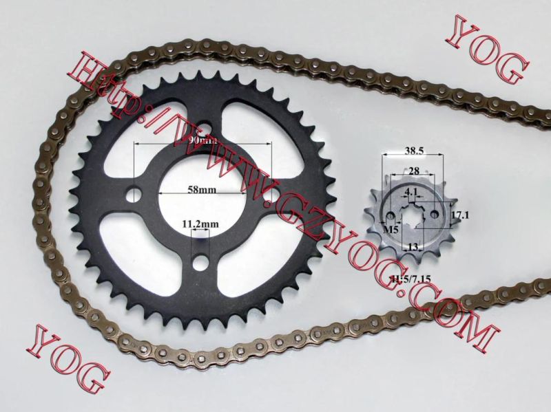 Motorcycle Parts Chain System Chain Sprocket Kit Hlx150