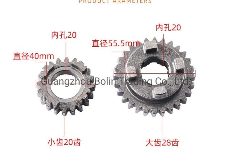 Gear for Transmisssion Motorcycle Parts for Cg125/150/200