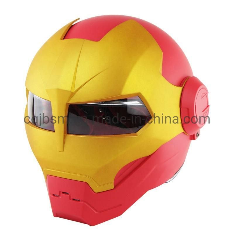 Cqjb High Quality ABS Unveiled Multi-Color Motorcycle Full Face Helmet